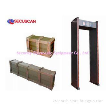 SECUSCAN Walkthrough Metal Detector Door frame excellent sy